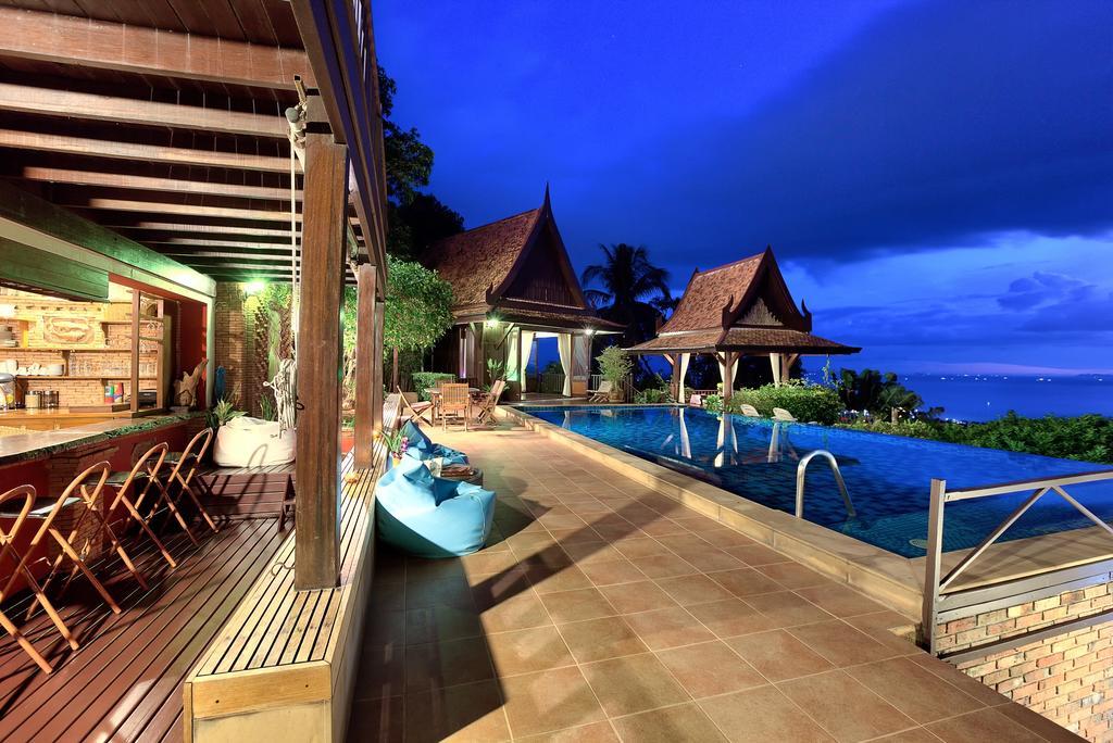Villa Thai Teak - Panoramic Sea & Sunset Views Самуи Номер фото