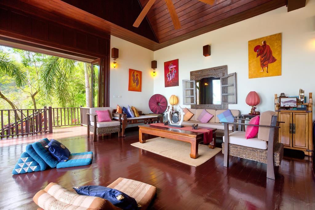 Villa Thai Teak - Panoramic Sea & Sunset Views Самуи Номер фото