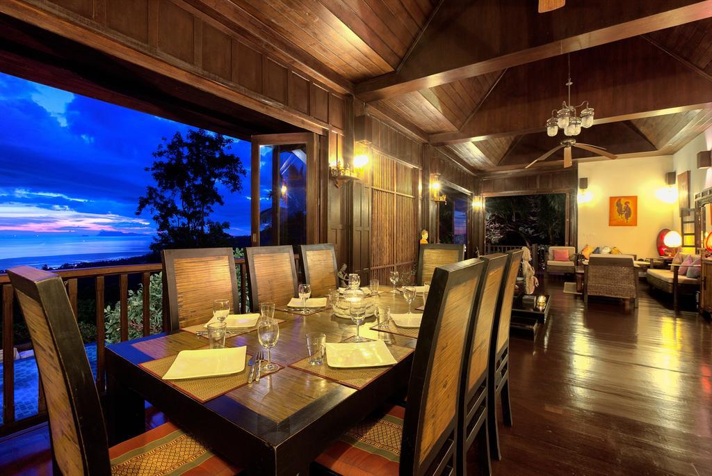 Villa Thai Teak - Panoramic Sea & Sunset Views Самуи Номер фото