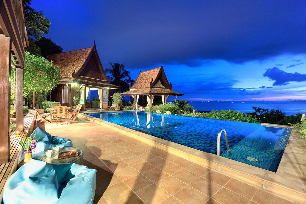Villa Thai Teak - Panoramic Sea & Sunset Views Самуи Номер фото