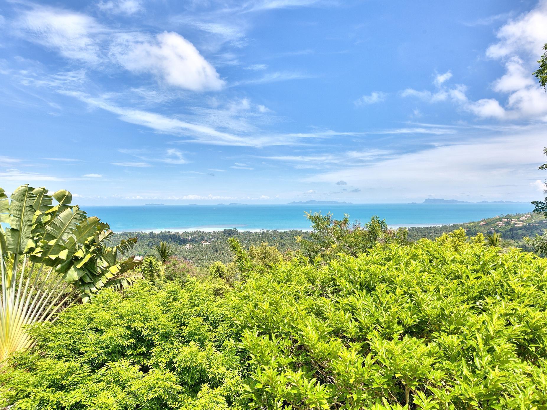 Villa Thai Teak - Panoramic Sea & Sunset Views Самуи Экстерьер фото